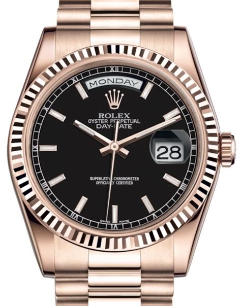 rolex day date 36 rose gold price|rolex gold day date 36mm.